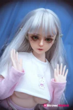 60cm 1ft11 Curvy Elf Silicone Tiny Sex Doll – Erica