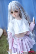 60cm 1ft11 Curvy Elf Silicone Tiny Sex Doll – Erica