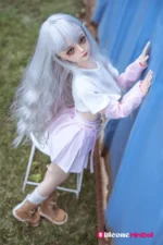 60cm 1ft11 Curvy Elf Silicone Tiny Sex Doll – Erica