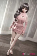 60cm 1ft11 Skinny Silicone Small Sex Doll – Hila