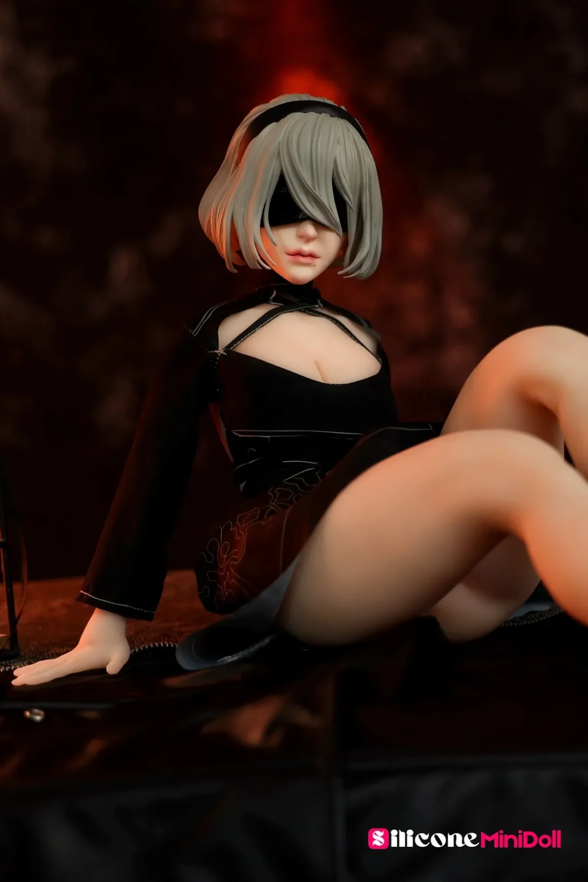 100cm 3ft3 BBW Anime Mini Sex Doll With BJD Head – Nier