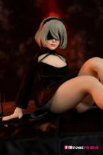 100cm 3ft3 BBW Anime Mini Sex Doll With BJD Head – Nier