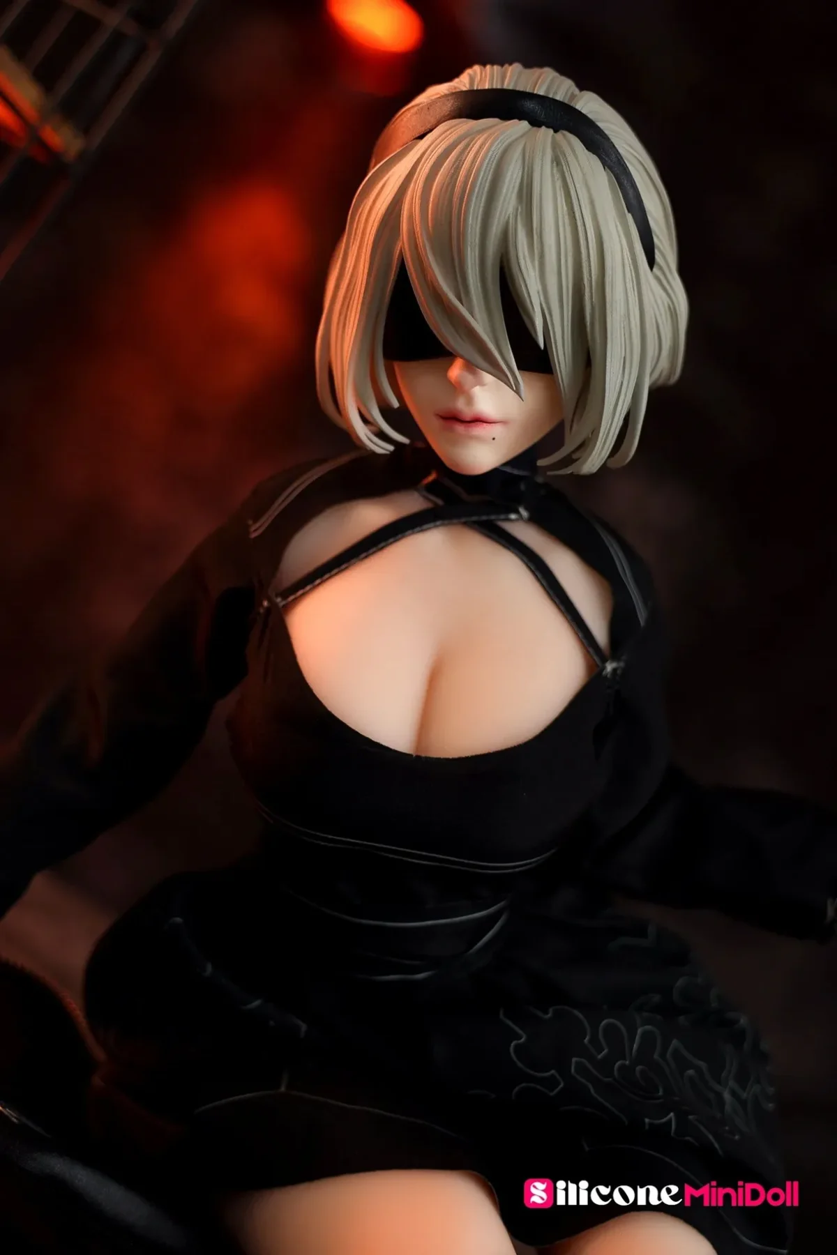100cm 3ft3 BBW Anime Mini Sex Doll With BJD Head – Nier