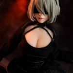 100cm 3ft3 BBW Anime Mini Sex Doll With BJD Head – Nier