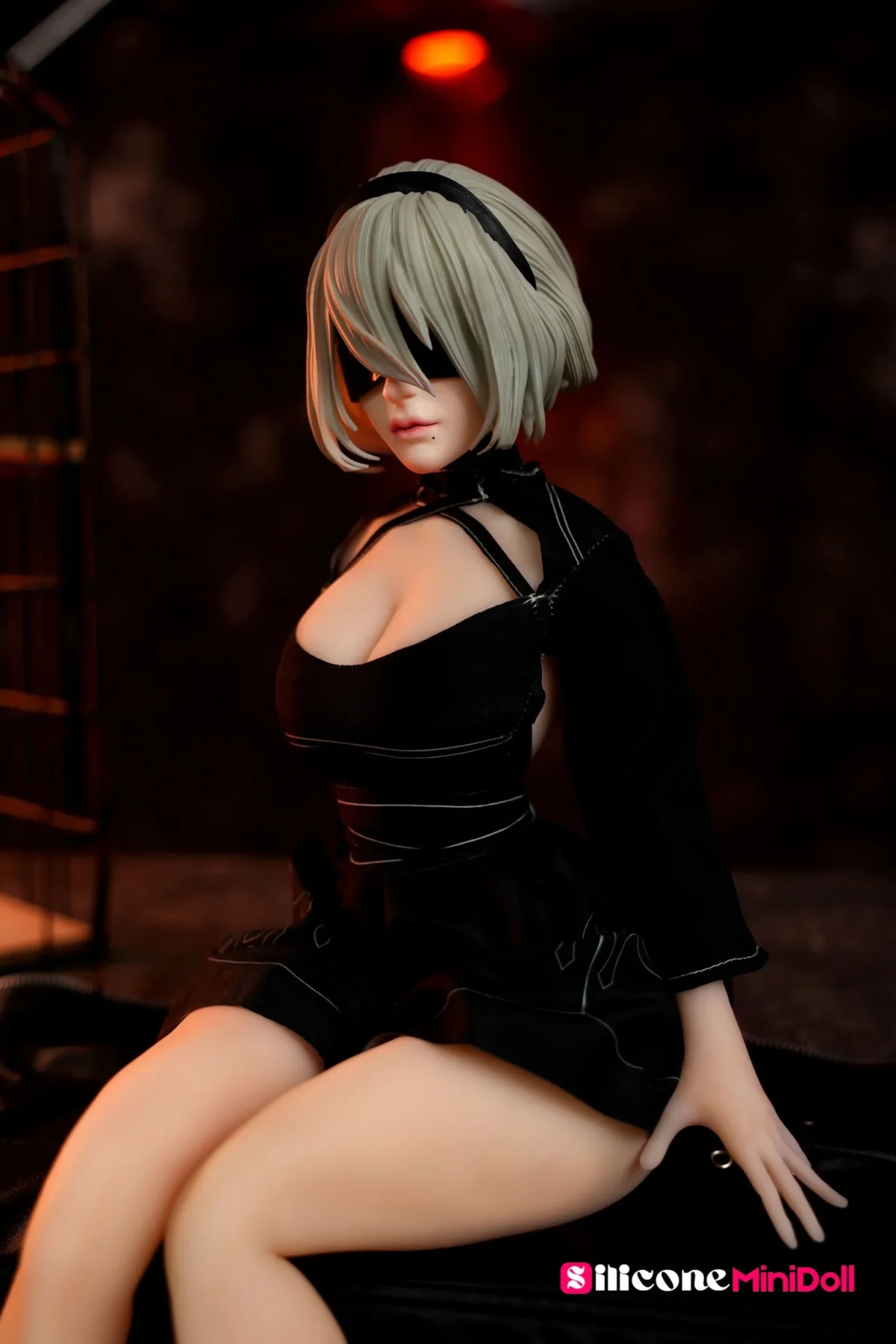 100cm 3ft3 BBW Anime Mini Sex Doll With BJD Head – Nier