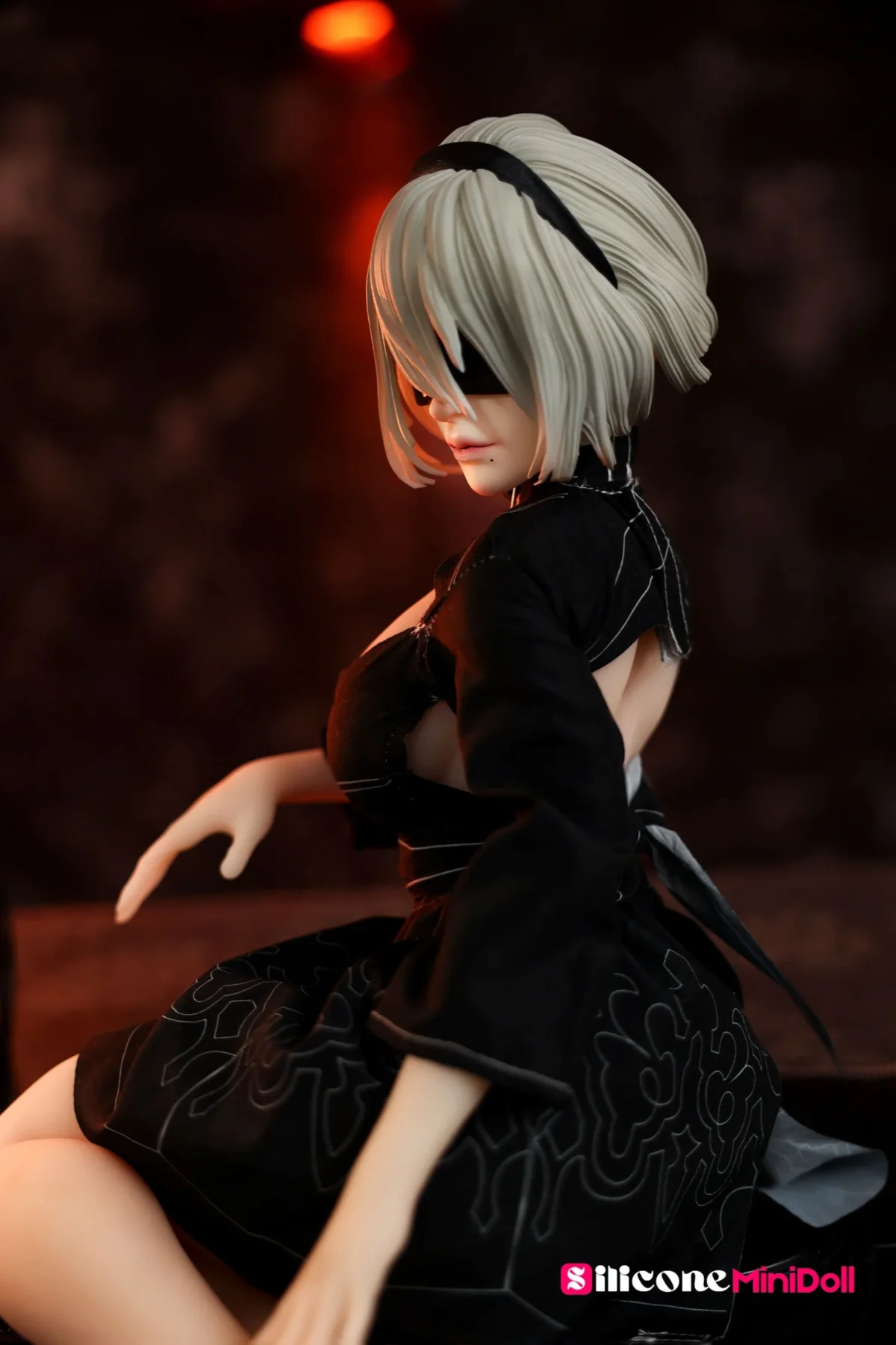 100cm 3ft3 BBW Anime Mini Sex Doll With BJD Head – Nier