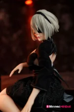 100cm 3ft3 BBW Anime Mini Sex Doll With BJD Head – Nier