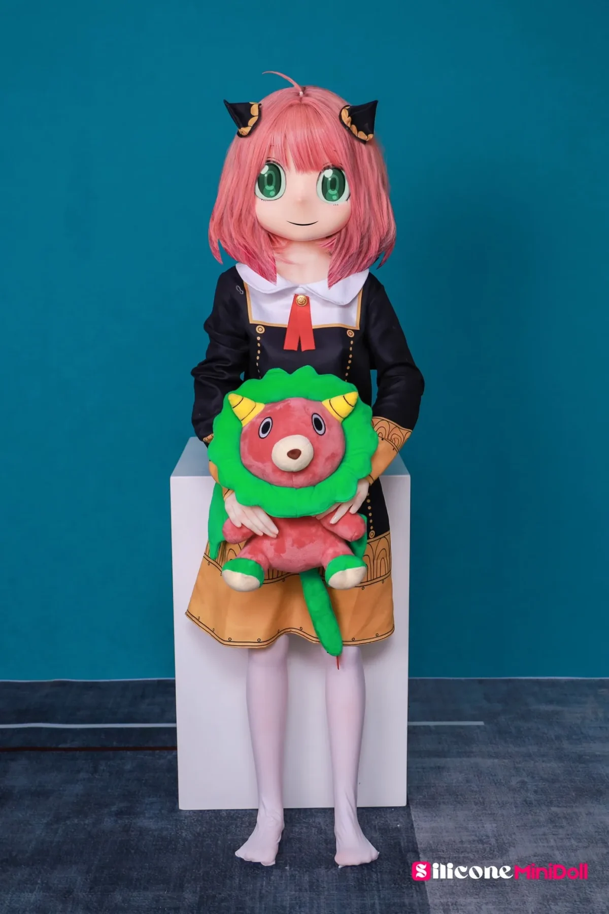 120cm / 3ft11 Pink Hair Anime Sex Doll with PVC Head – Anya - Image 5