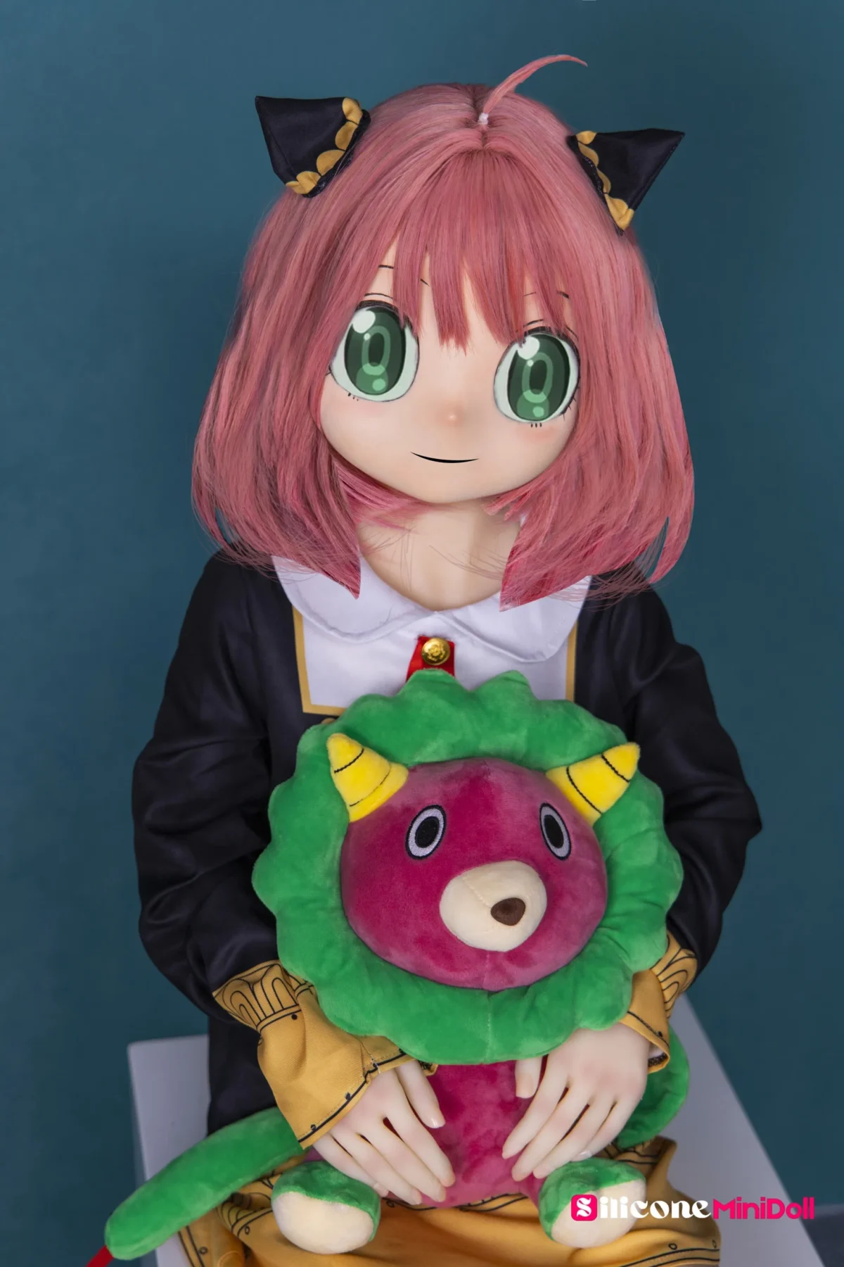 120cm 3ft11 Pink Hair Anime Sex Doll with PVC Head – Anya