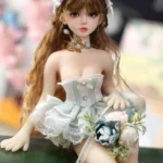 50cm 1ft7 American Tiny Sex Doll with PVC Head – Hien