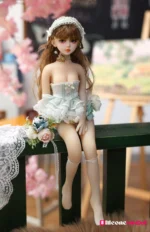 50cm 1ft7 American Tiny Sex Doll with PVC Head – Hien