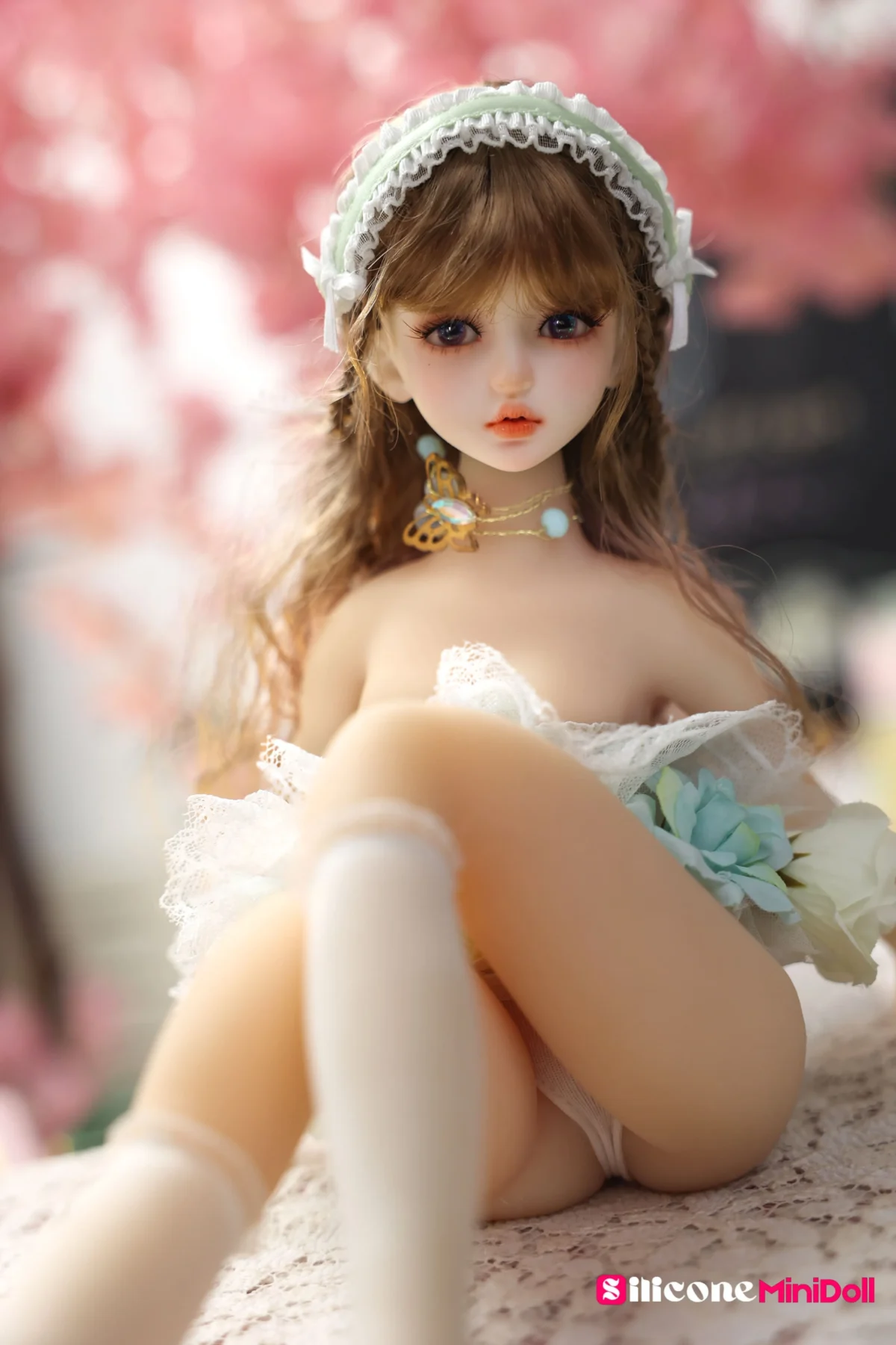 50cm 1ft7 American Tiny Sex Doll with PVC Head – Hien