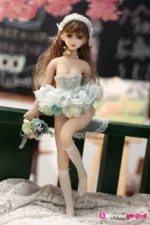 50cm 1ft7 American Tiny Sex Doll with PVC Head – Hien