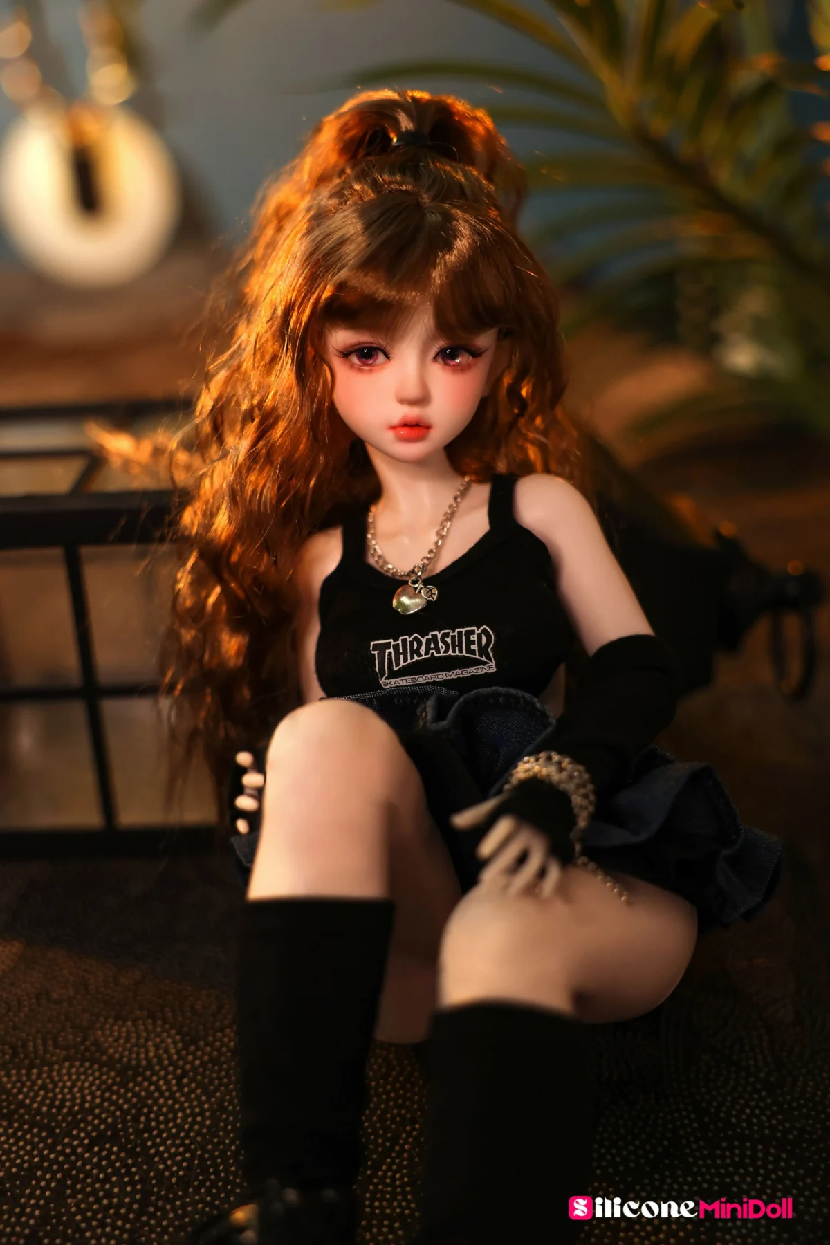 60cm 1ft11 Blonde Small Sex Doll with PVC Head – Lily