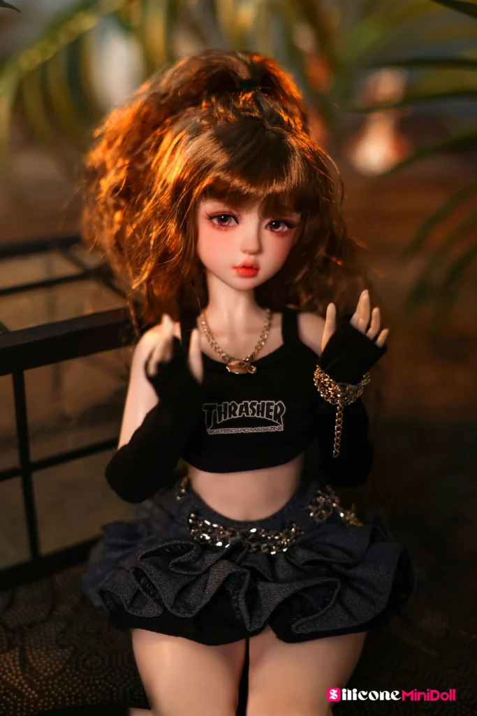 60cm 1ft11 Blonde Small Sex Doll with PVC Head – Lily