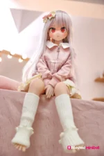 85cm 2ft9 White-Haired Anime Sex Doll with PVC Head – Aria