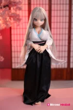 88cm 2ft10 Anime Busty Mini Sex Doll with PVC Head – Aria