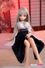 88cm 2ft10 Anime Busty Mini Sex Doll with PVC Head – Aria