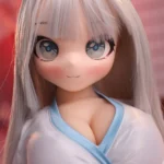 88cm 2ft10 Anime Busty Mini Sex Doll with PVC Head – Aria