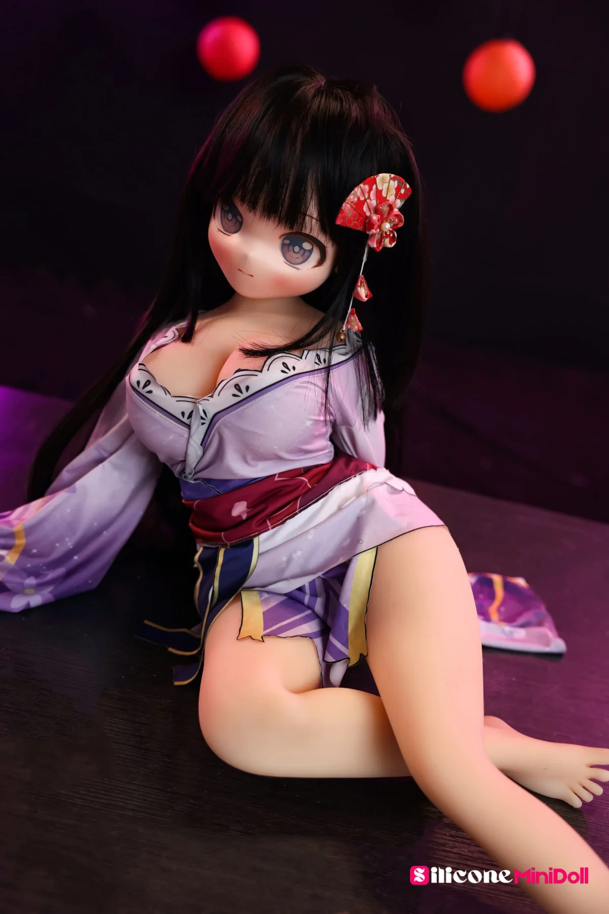 88cm 2ft9 Big Breast Japanese Anime Sex Doll with PVC Head – Airi