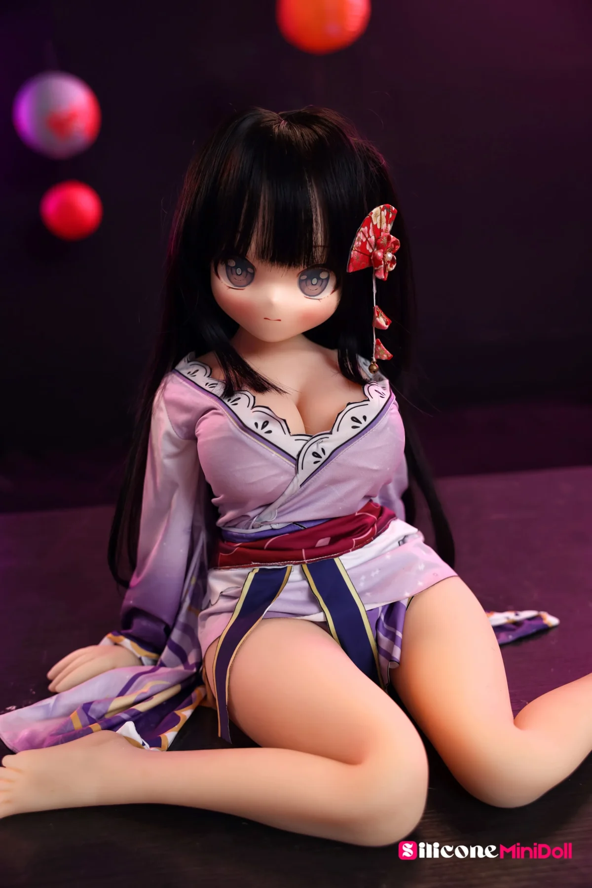 88cm 2ft9 Big Breast Japanese Anime Sex Doll with PVC Head – Airi