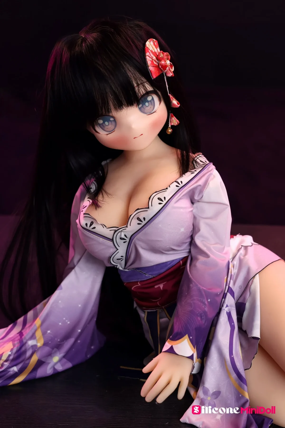 88cm 2ft9 Big Breast Japanese Anime Sex Doll with PVC Head – Airi