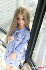 100cm / 3ft3 Blonde TPE Mini Sex Doll – Petrine - Image 4