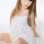 100cm / 3ft3 Elegant Flat Chested Mini Sex Doll – Akiko