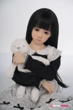 100cm / 3ft3 Flat Chested Japanese Mini Sex Doll – Emio - Image 2