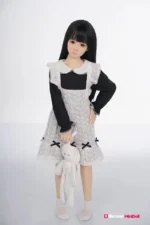 100cm / 3ft3 Flat Chested Japanese Mini Sex Doll – Emio - Image 4