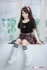 100cm / 3ft3 Flat Chested TPE Mini Sex Doll – Dacey - Image 4