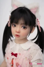 100cm / 3ft3 Flat Chested TPE Mini Sex Doll – Mikoto