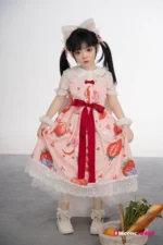 100cm / 3ft3 Flat Chested TPE Mini Sex Doll – Mikoto - Image 4