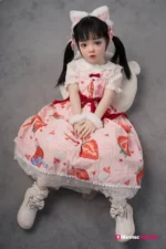 100cm / 3ft3 Flat Chested TPE Mini Sex Doll – Mikoto - Image 10