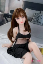 100cm / 3ft3 Long Hair TPE Mini Sex Doll – Aki - Image 16