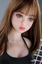 100cm / 3ft3 Long Hair TPE Mini Sex Doll – Aki - Image 17