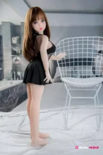 100cm / 3ft3 Long Hair TPE Mini Sex Doll – Aki - Image 21