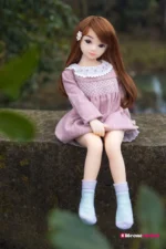 100cm / 3ft3 TPE Mini Flat Chested Sex Doll – Kaneo