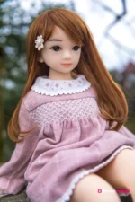 100cm / 3ft3 TPE Mini Flat Chested Sex Doll – Kaneo - Image 2