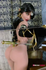 110cm / 3ft7 BBW TPE Mini Sex Doll – Xena