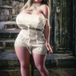 110cm / 3ft7  Curvy TPE Mini BBW Sex Doll – Rabee