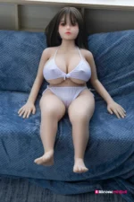 110cm / 3ft7 TPE Mini BBW Sex Doll – Amedee