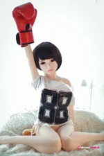 125cm / 4ft1 Japanese Short Hair TPE Sex Doll – Cathy