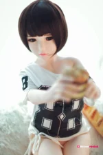 125cm / 4ft1 Japanese Short Hair TPE Sex Doll – Cathy - Image 9