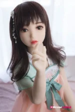 125cm / 4ft1 TPE Flat Chested Mini Sex Doll – Naira - Image 7