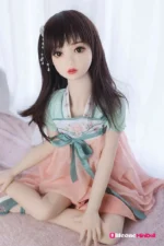 125cm / 4ft1 TPE Flat Chested Mini Sex Doll – Naira - Image 5
