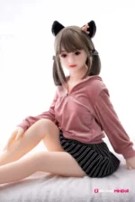 130cm / 4ft2 Flat Chested Mini Sex Doll – Merle - Image 9
