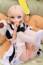 140cm / 4ft7 Anime Petite Sex Doll With PVC Head – Alani - Image 14