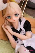 140cm / 4ft7 Anime Petite Sex Doll With PVC Head – Alani - Image 6
