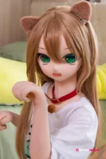 140cm / 4ft7 Anime Petite Sex Doll with PVC Head – Nanami - Image 7